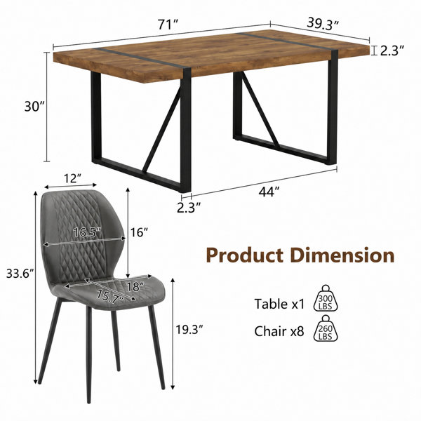 Dimensions du produit