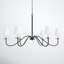 Lustre traditionnel à intensité variable à 6 lumières Cloverdale