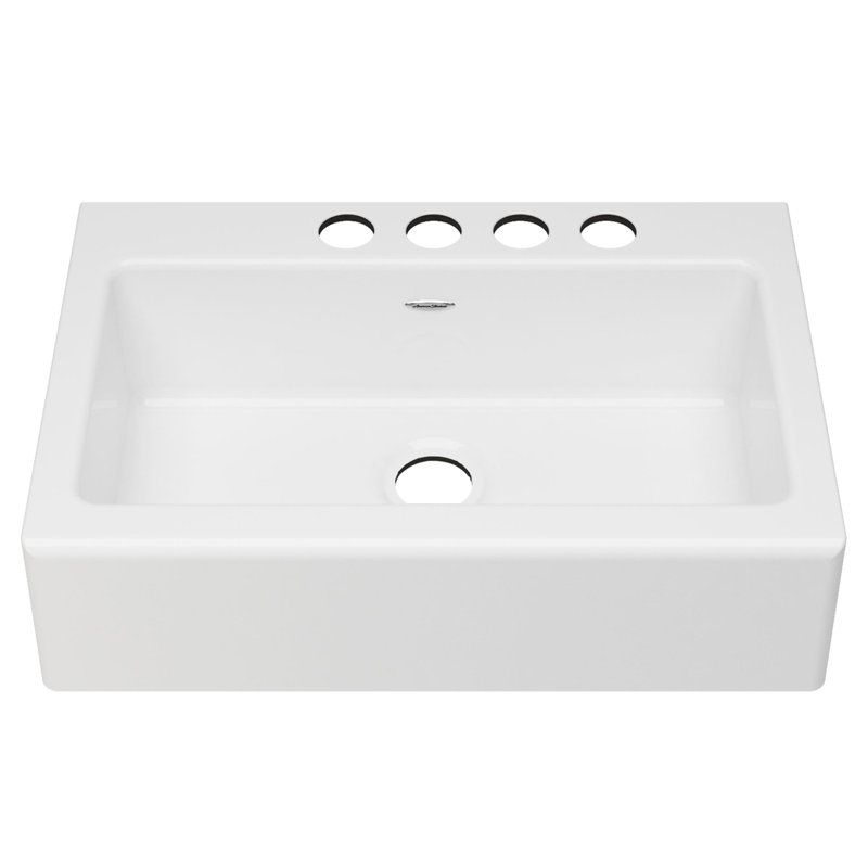 Delancey 33.17'' L Farmhouse / Apron Single Bowl Cast Iron Kitchen Sink