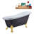 61'' x 27.6'' Freestanding Soaking Acrylic Bathtub-66366908-90754236