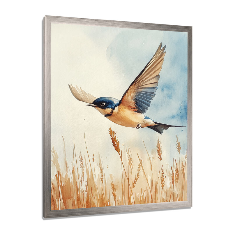 Gidney - Animals Canvas Art Print, H 32 po x l 16 po, Argent argent, Reproduction encadrée d'une seule photo