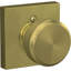 Bowery Single Dummy Door Knob with Collions Rosette-1510049750-1510049749