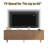 Modern Fluted TV Stand For 65",Entertainment Center With Storage Cabinet-147098176