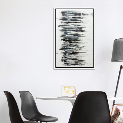 Shading In Black by Shawn Jacobs - Print on Canvas