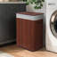 Panier à linge en bambou naturel avec couvercle et poignées, doublure amovible, idéal pour la salle de bain, la chambre à coucher et la salle de lavage-700364861-700364862
