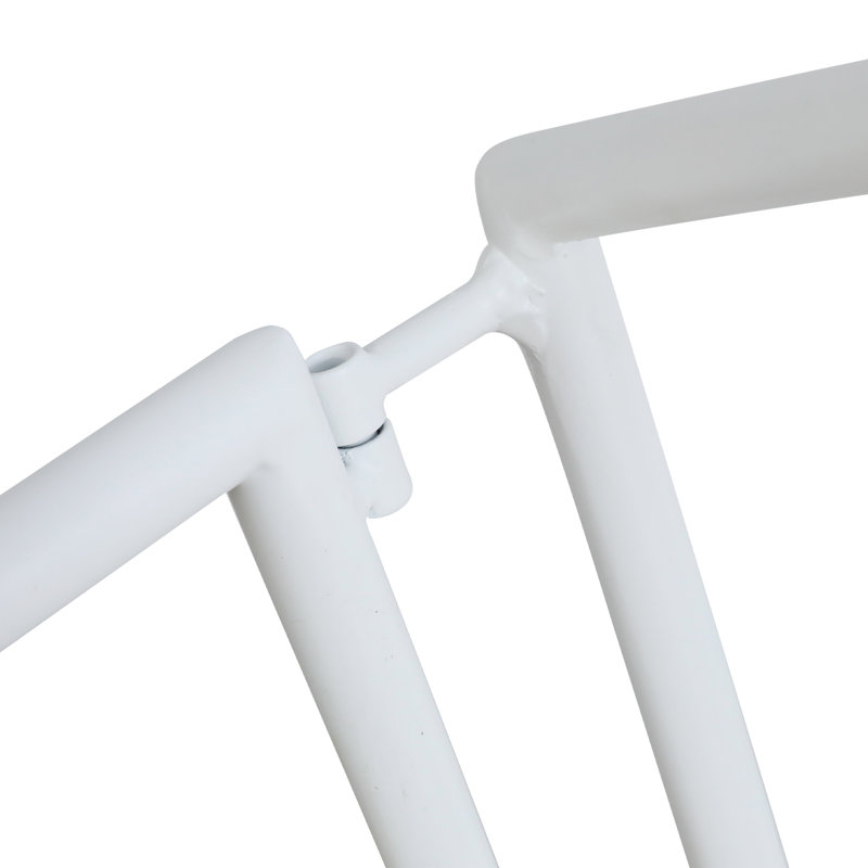 Bibliothèque étagère pliante sans assemblage Lejon, (3 tablettes) H 39,8 po x l 30,9 po x P 12,6 po, Blanc