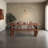 Brown Rectangular Solid Wood Dining Table-1006218110