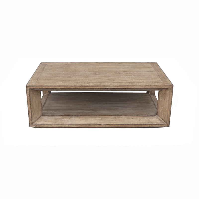 Torello Reclaimed Pine Coffee Table, Antique Natural