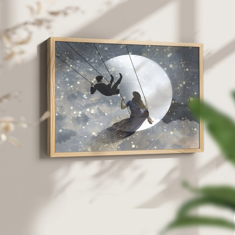 «Celestial Love II», reproduction encadrée, Naturel, H 22 po x l 28 po