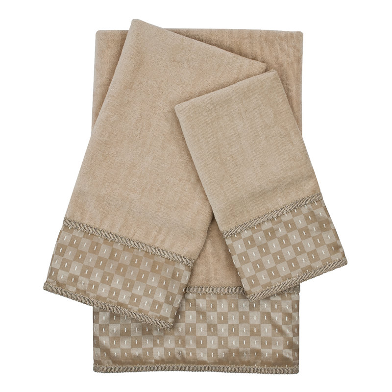 Ensemble de serviettes 100% coton 3 pièces Montgomery