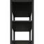 Fiona Bookcase-Black Raffia