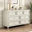 Armoire d'appoint en bois manufacturé blanc-1703152705