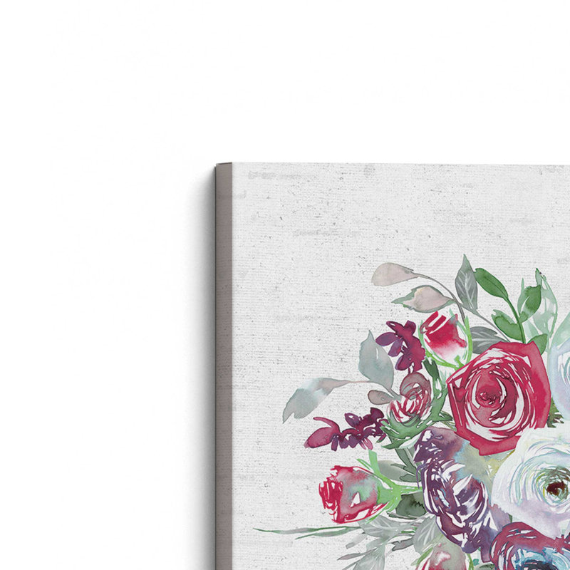 Patriotic Roses Est. Reproduction d'art 1776 par 1776, Toile non encadrée, L 24 po x H 32 po, Ne s’applique pas