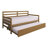 Oeds 81.1'' W Rubberwood Daybed-130482951