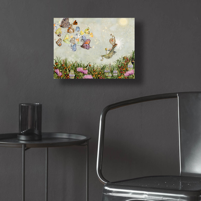 «Leaving The Summer Palace» par Maggie Vandewalle, H 12 po x l 16 po x P 0,13 po