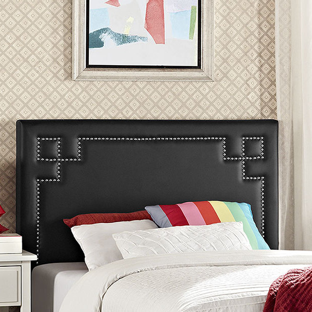 Tête de lit en tissu Josie par Modway, Grand, Gris