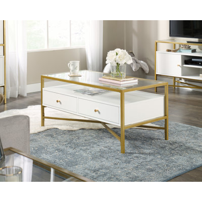 Table basse Harper Heights - blanc