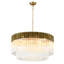 Lustre rond en cristal 12 lumières Transitional-877074281