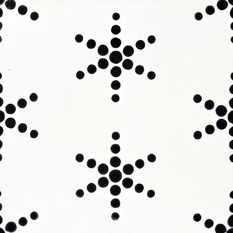 Carreau de mur et de sol à motif ciment 8 po x 8 po Hana