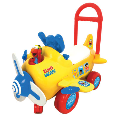 Kiddieland 1 Seater Sesame Street Push/Scoot