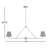 Kinston 2 - Light Dimmable Linear Chandelier-1217989091