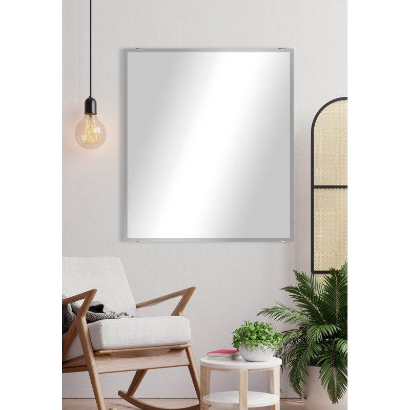 Flat Wall Mirror, 27" x 21"