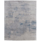 Zarah Modern Abstract, Brown/Tan/Black, 1'-6" X 1'-6" Swatch