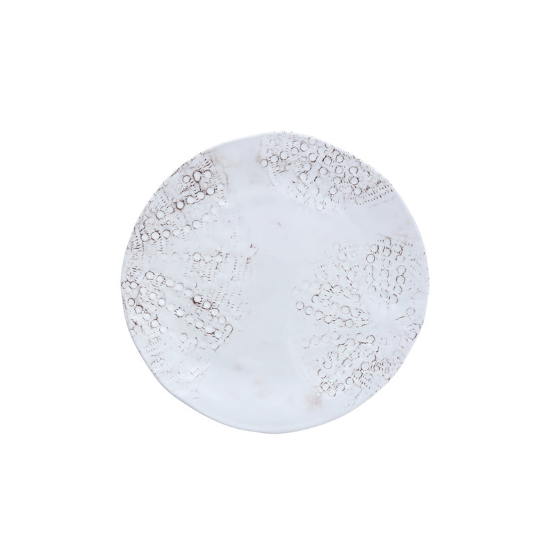 Eddie 11.25" Melamine Dinner Plate, White