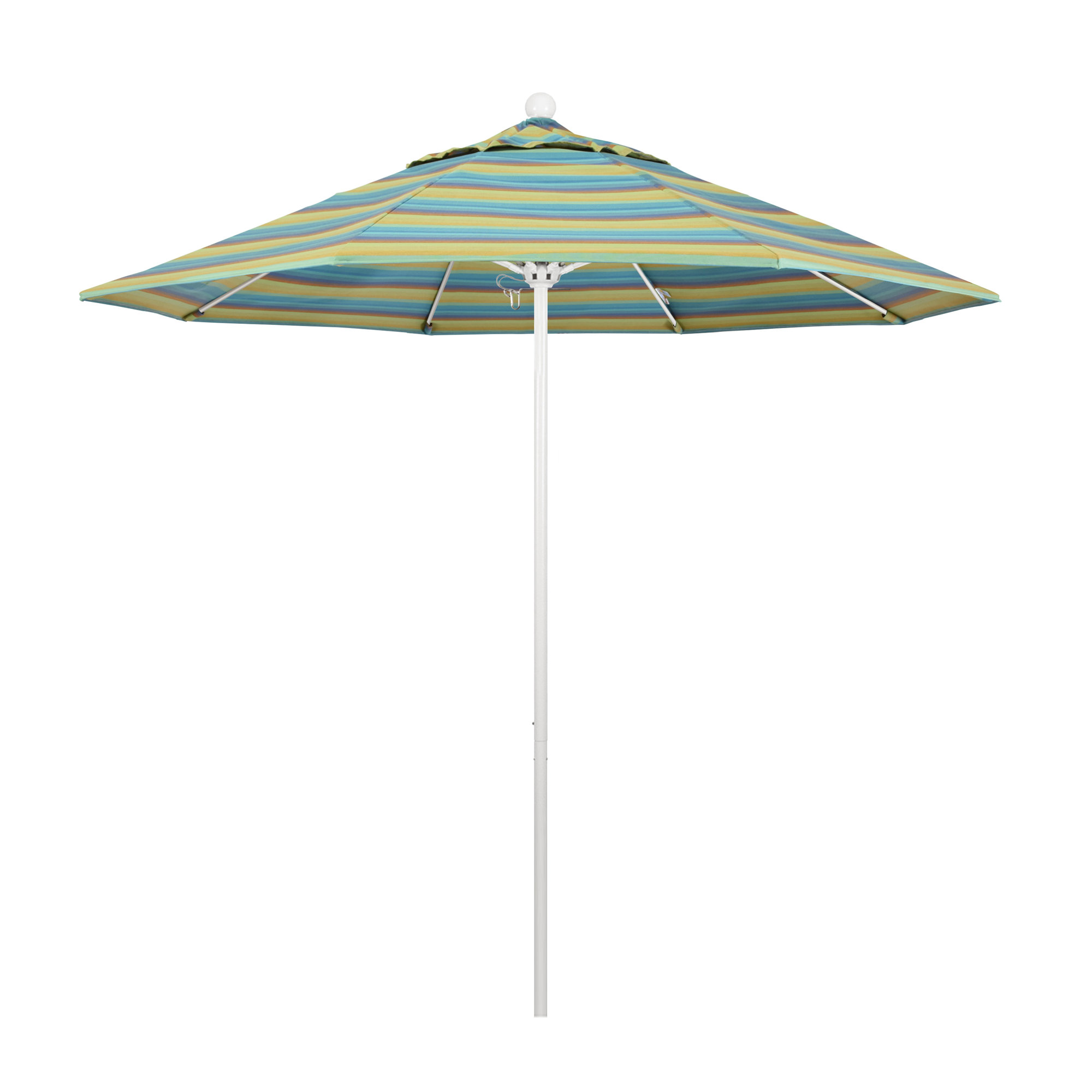 Maria 108'' Sunbrella® Outdoor Umbrella, Astoria Lagoon Sunbrella®, White