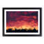 Flaming Skies in Abstract - Picture Frame Graphic Art Print-55730835-55730831