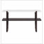 Console Retro Elegant avec plateau effet marbre-1254421