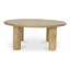 Table basse 4 pieds en bois massif Tully