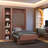 91-in Tall Wooden Bookcase Shelf-1584750693-1584750712