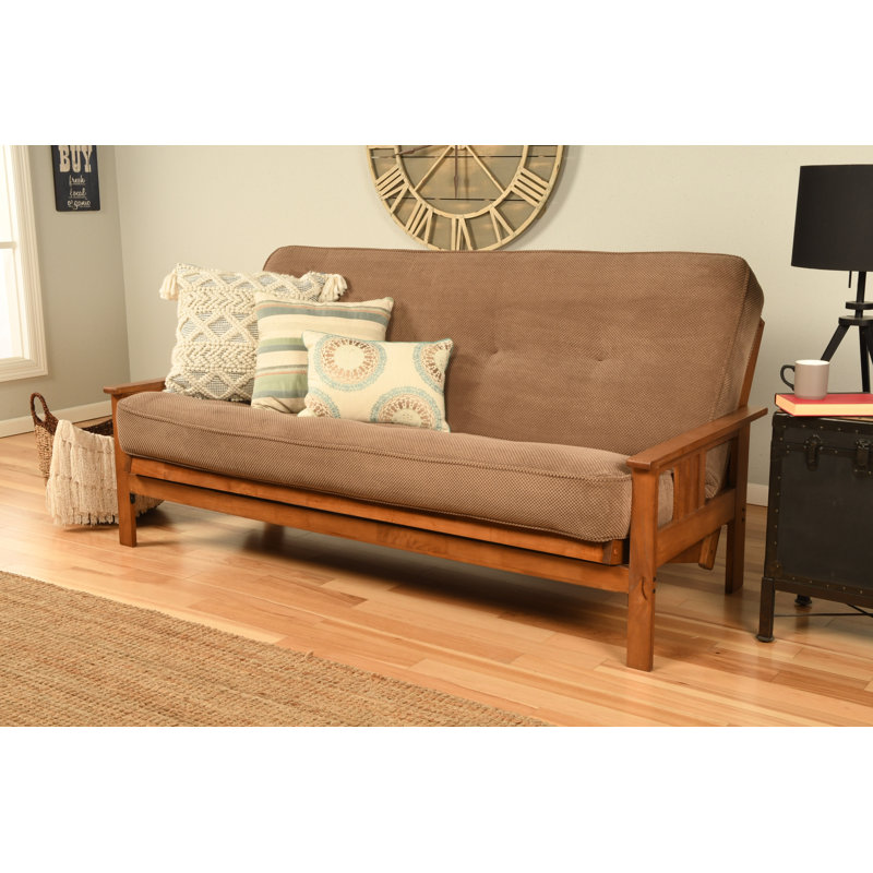 Lakel Futon Mattress, Frame Not Included, Marmont Mocha, Full, 8"