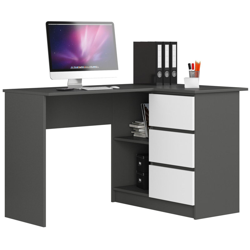 Skieler L-Shaped Desk