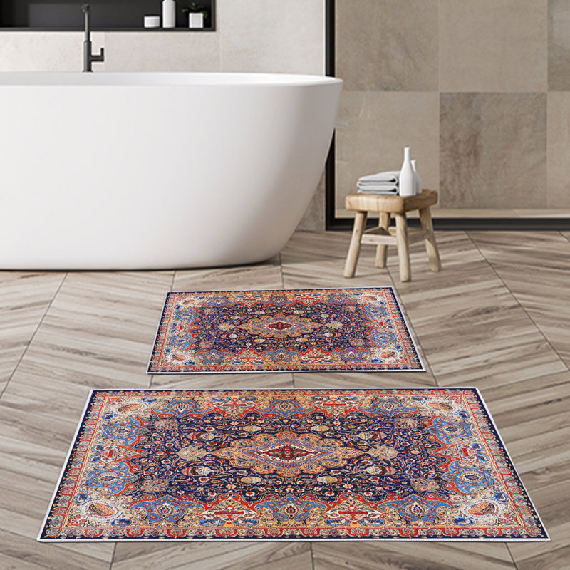 Ensemble de tapis pour salle de bain 2 pièces Kerlin