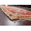 Tapis rouille en laine noué à la main de conception unique 3 pi 9 po x 6 pi 7 po New Age