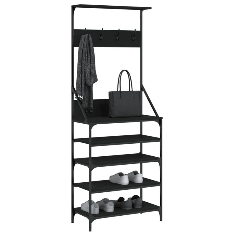 Klucevsek 70cm Clothing Rack, Black