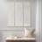 Triptych 3-Piece Dimensional Resin Canvas Wall Art Set