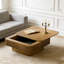 Table basse carrée 31,5 "avec rangement-2144005281