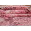 Tapis all-over moderne à motif abstrait rose 6 x 9