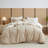 100% Cotton Waffle Weave Duvet Cover Set-135355226-135355225