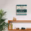 Epic Graffiti «Blue Zephyr Quote IV» par Mike Schick, impression sur toile, 12 po x 12 po-1275496299