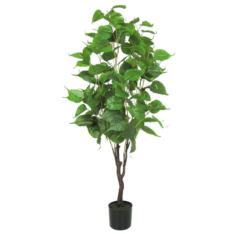 Bouleau artificiel en pot, H 54 po x l 25 po x P 25 po