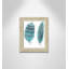 «Feathers in Turquoise II», art encadré-47566108-47566109