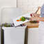 Rosemarie Plastic Manual Lift Kitchen Trash Can - 38L