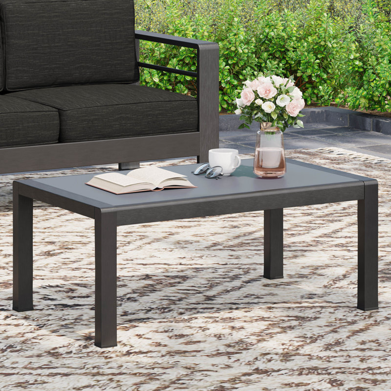 Table basse d'extérieur en aluminium Maya Bay Kd - Design élégant et durable