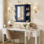 Bathroom Wall Storage Cabinet with Mirror,Adjustable Shelves,and Open Compartments for Efficient Organization-589655184