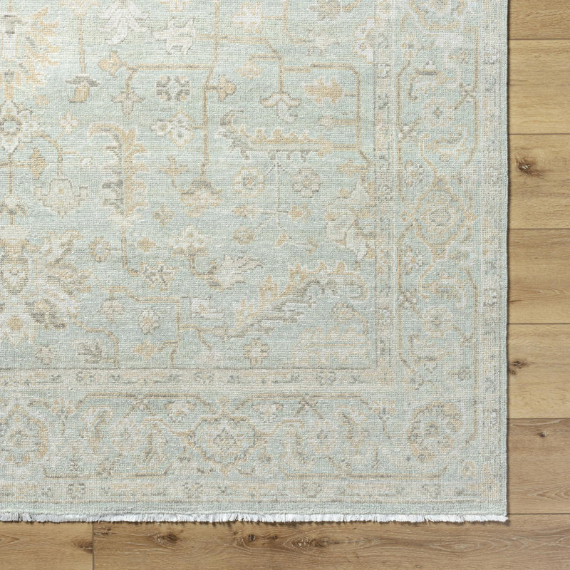Rectangle Anelka Wool Area Rug, Rectangle 2' x 3'