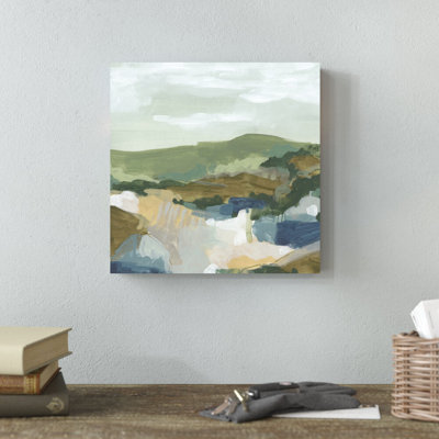 " Plein Air Primitive II " by June Erica Vess Painting Print
